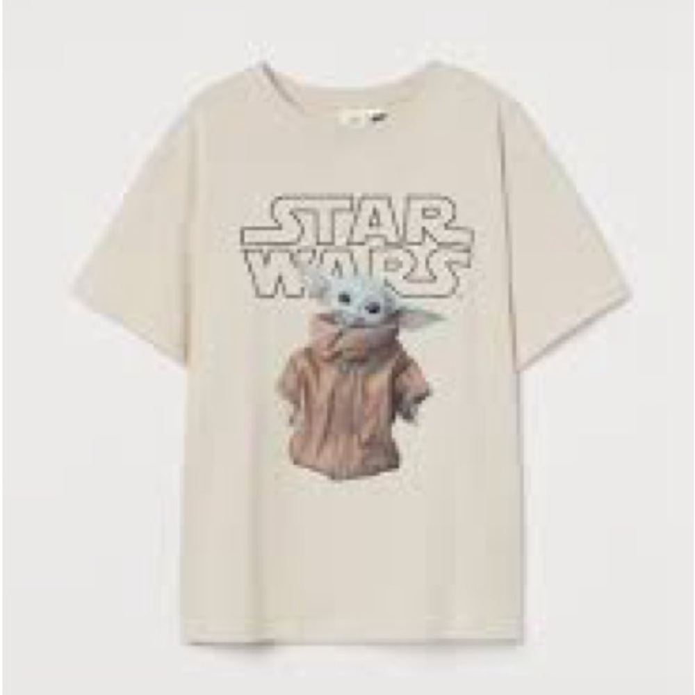 NEW H&M Baby Yoda Grogu Tee